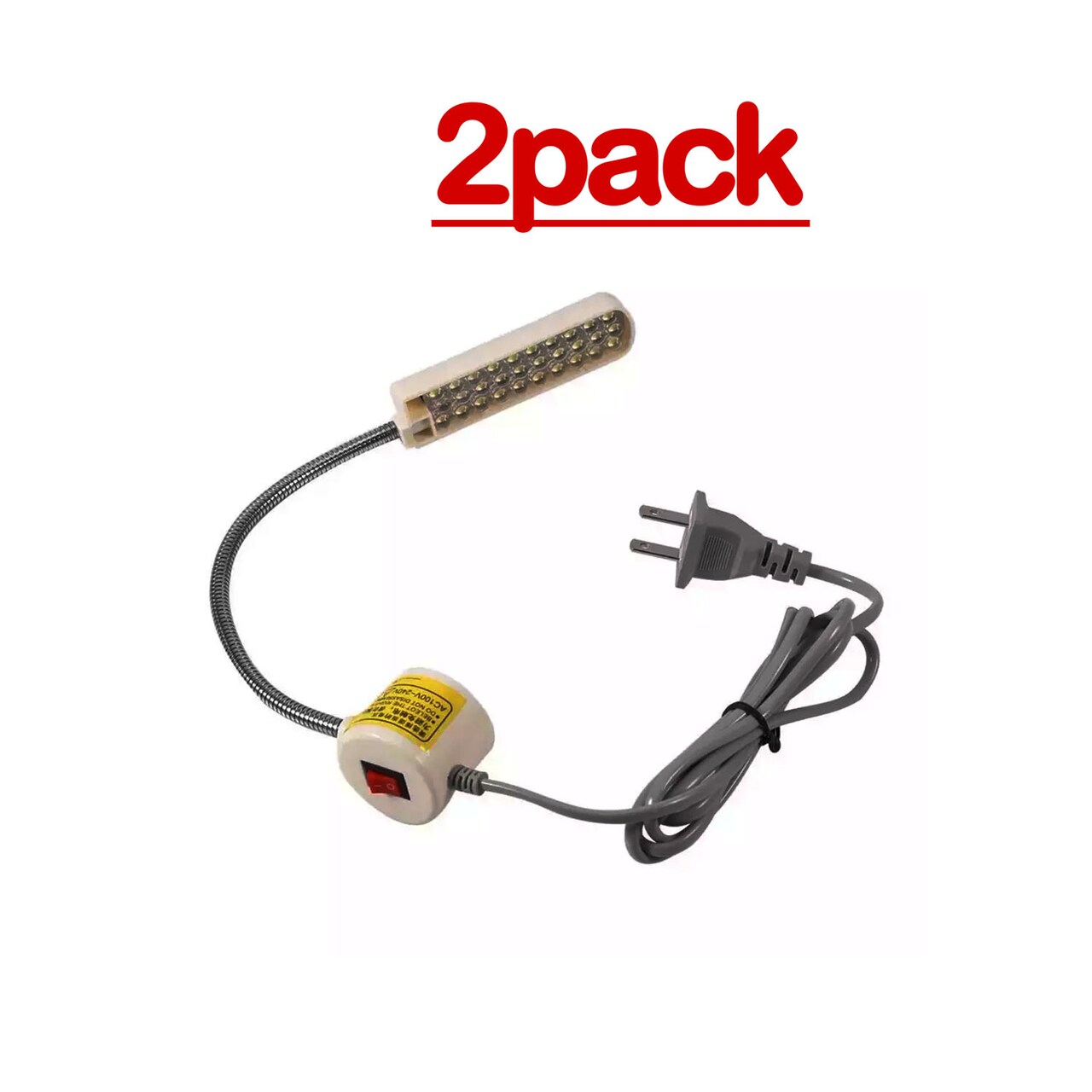 Magnetic Flexible Bright 110V LED Light Sewing Hobby Craft Work Light